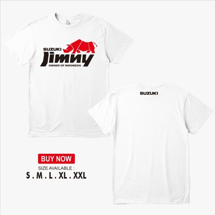 tshirt baju suzuki jimny /kaoa baju jeep jimny tshirt otomotif
