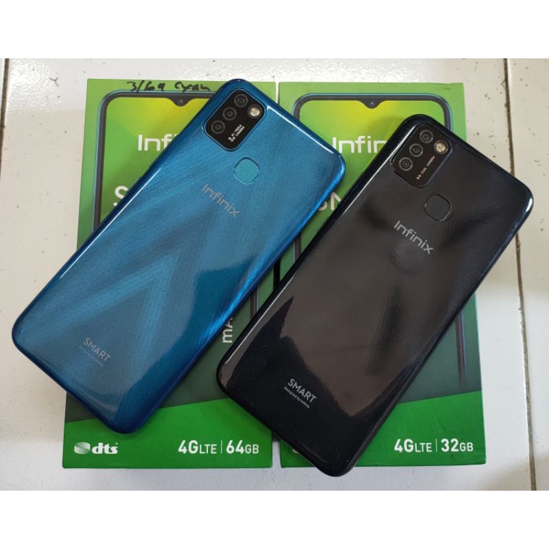 INFINIX SMART 5 RAM 3/64GB SECOND MURAH