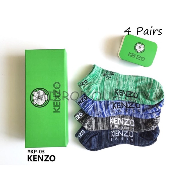 Kaos kaki kenzo import super quality premium panjang pendek cewek cowok branded mirror 1:1