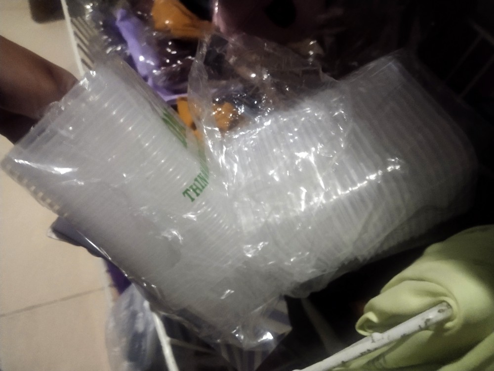 Thinwall Bulat / Panjang 500ml- Kotak Makan Anti Panas - Food Container Min 25pcs