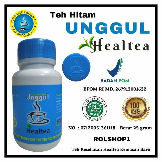 [[COD]] Teh Hitam Unggul Healtea 25gr