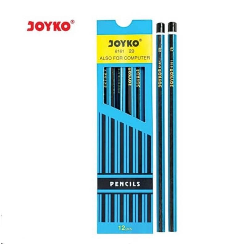 

Pensil 2B Joyko 6161 / (1pak/12pcs)