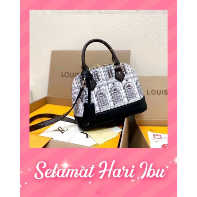 LV Alma BB x Fornasetti 59265 SPA Mirror AAA