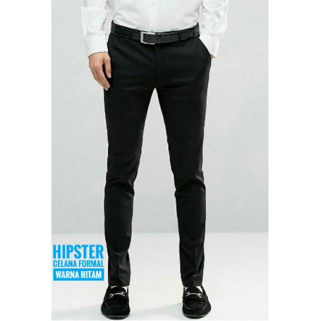  Celana panjang formal l bahan l kantor model skinny pensil 