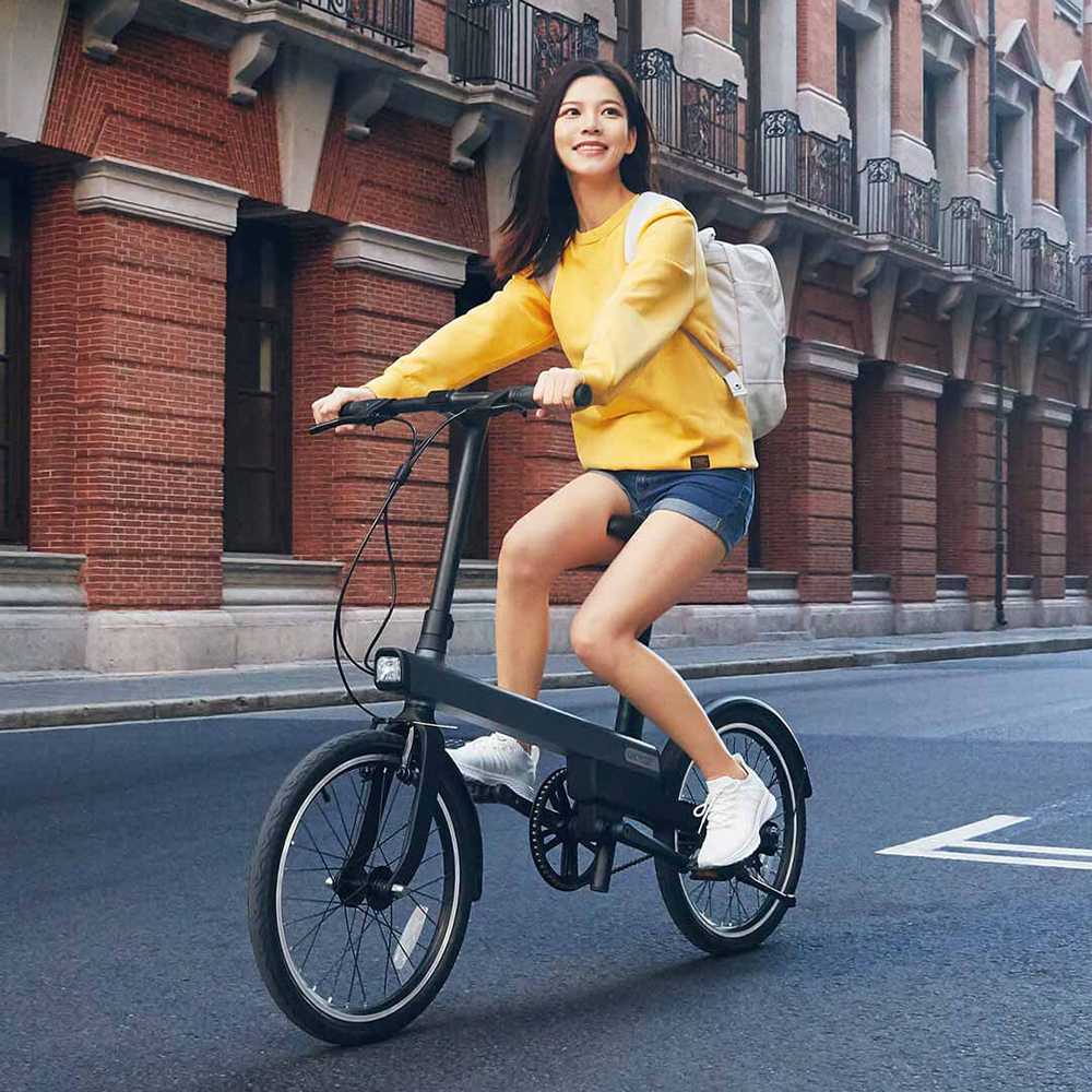 Xiaomi QiCycle EC1 Sepeda Elektrik Smart Bicycle 20 Inches - TDP02Z