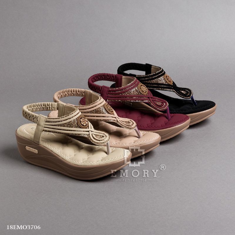 (TBA) Wedges Tali Emory Narra 18EMO3706