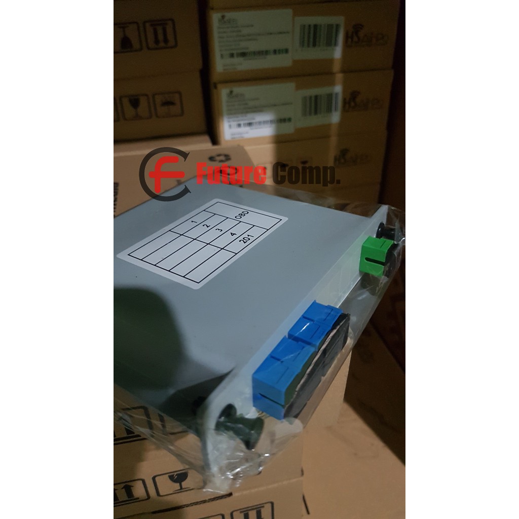 FIBER SPLITTER WITH BOX 1X4 SC/UPC