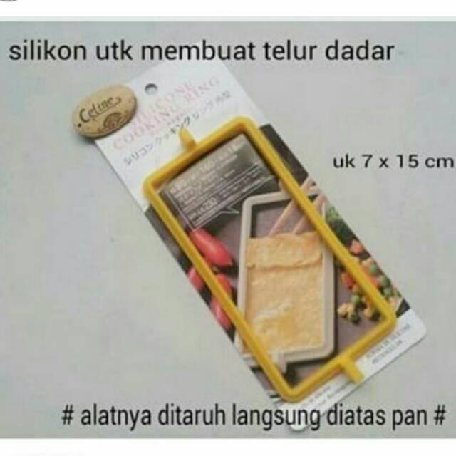 Silikon telur tamagoyaki / cetakan telur