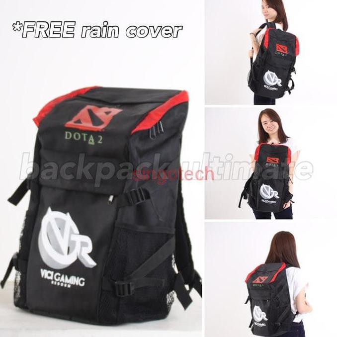 Sale Tas Gaming Bag Ransel Backpack Kuliah Sekolah Dota 2 Vici Gaming Termu
