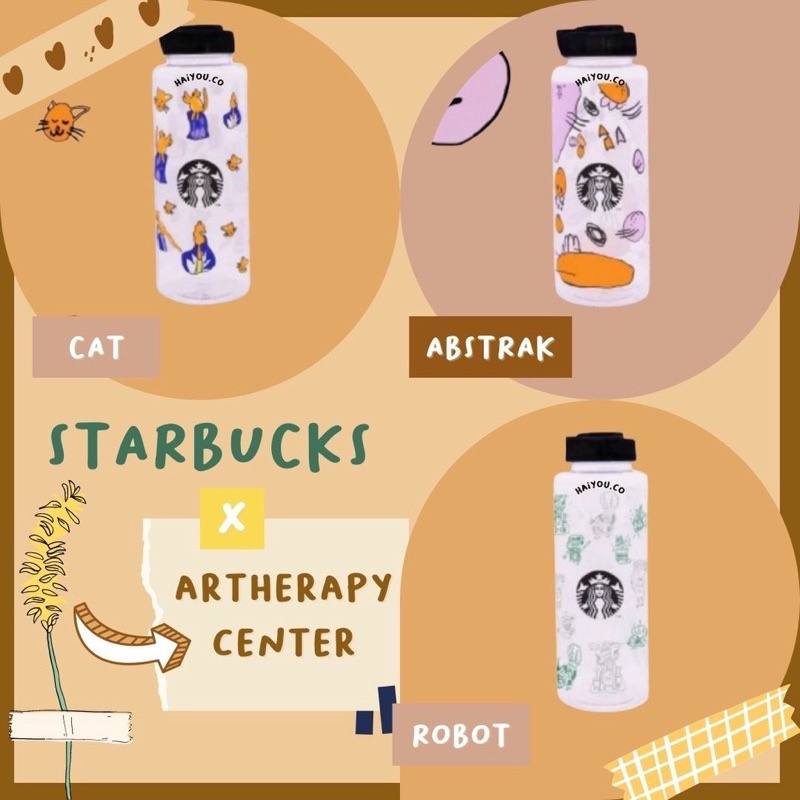 Starbucks Reusable Bottle x Artheraphy Center