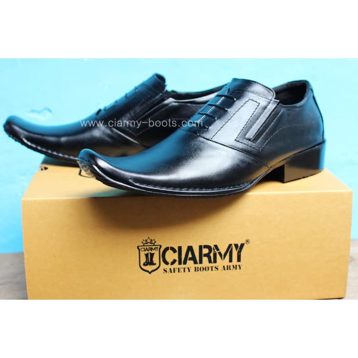 Sepatu PDH - PDL - Pantofel Asli Kulit Ciarmy type C-050