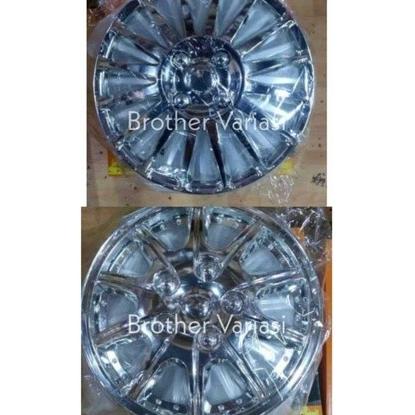 Cover Dop Velg Ring 15 Mobil Universal Chrome