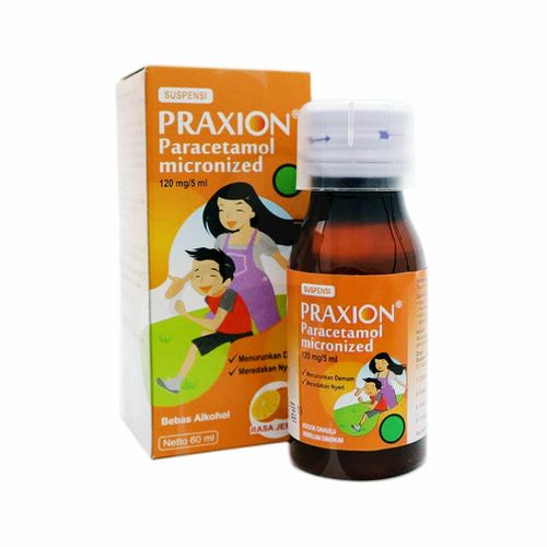 Praxion Sirup Pereda Demam dan Nyeri pada Anak 60 mL / Praxion