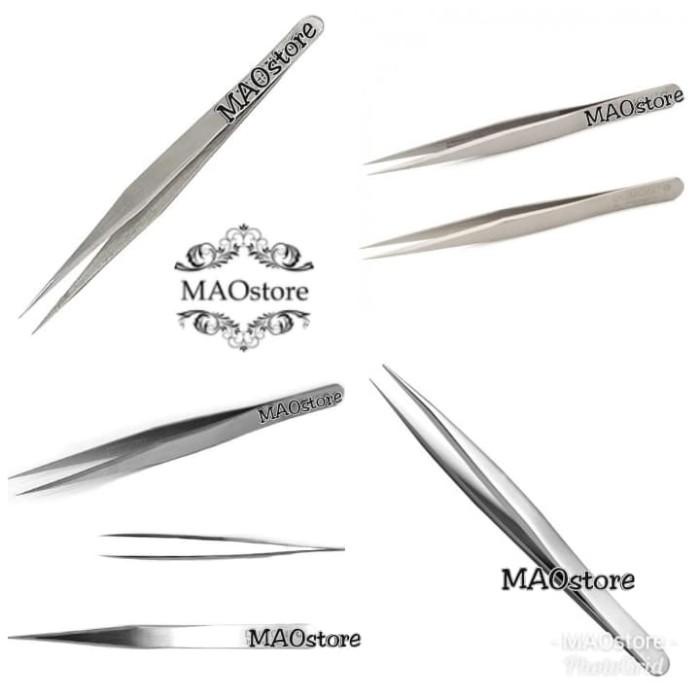 

Maostore Pinset Lurus Multipurpose Tweezer Untuk Craft Dan Food Art