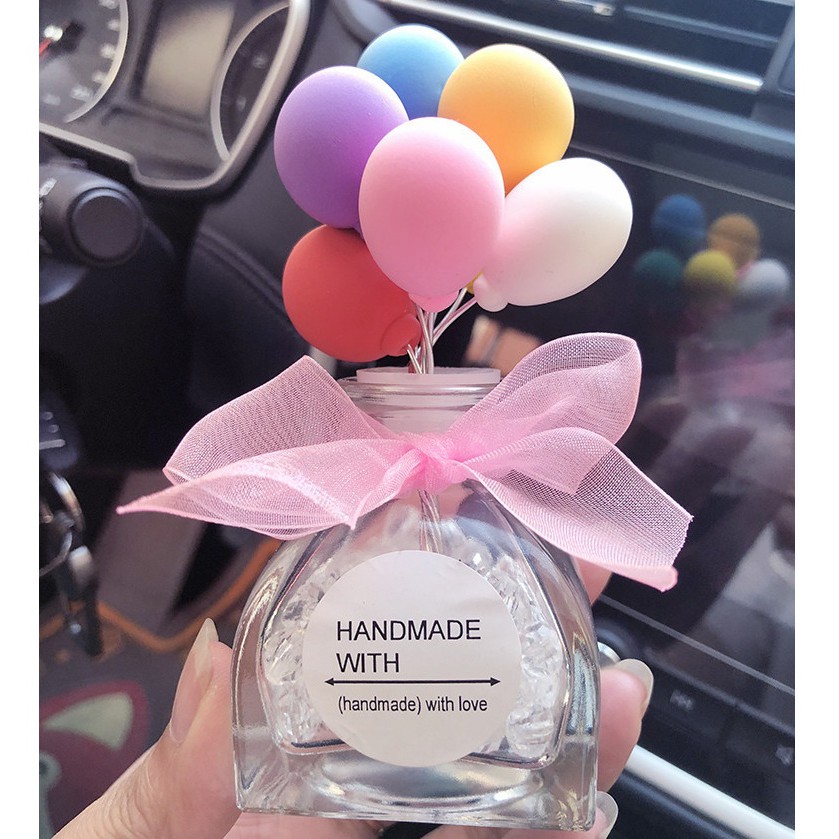 NEW HOT ITEM Parfum Pewangi Parfume Handmade Pastel Ballon Series Pajangan Hias Dashboard Mobil