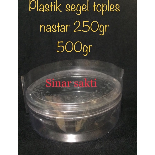 plastik segel toples/ plastik segel toples nastar plastik shrink