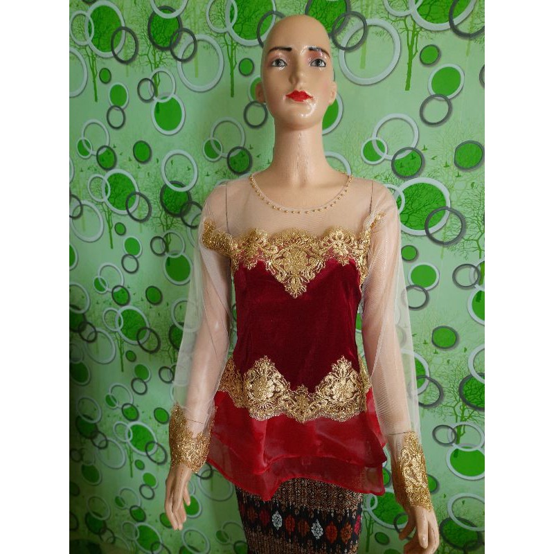 ATASAN KEBAYA BLUDRU/KEBAYA DOMAS