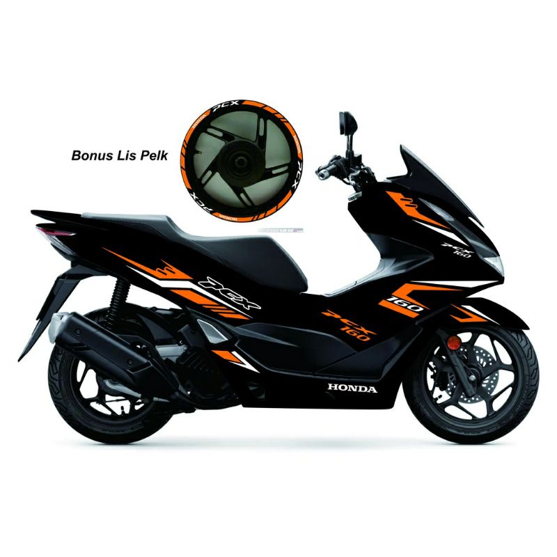 Stiker PCX 160 + BONUS lis velg