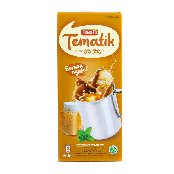 

TONG TJI Tematik Milk Tea 70gr - Teh Tarik Susu Instant 3 x 23.6gr