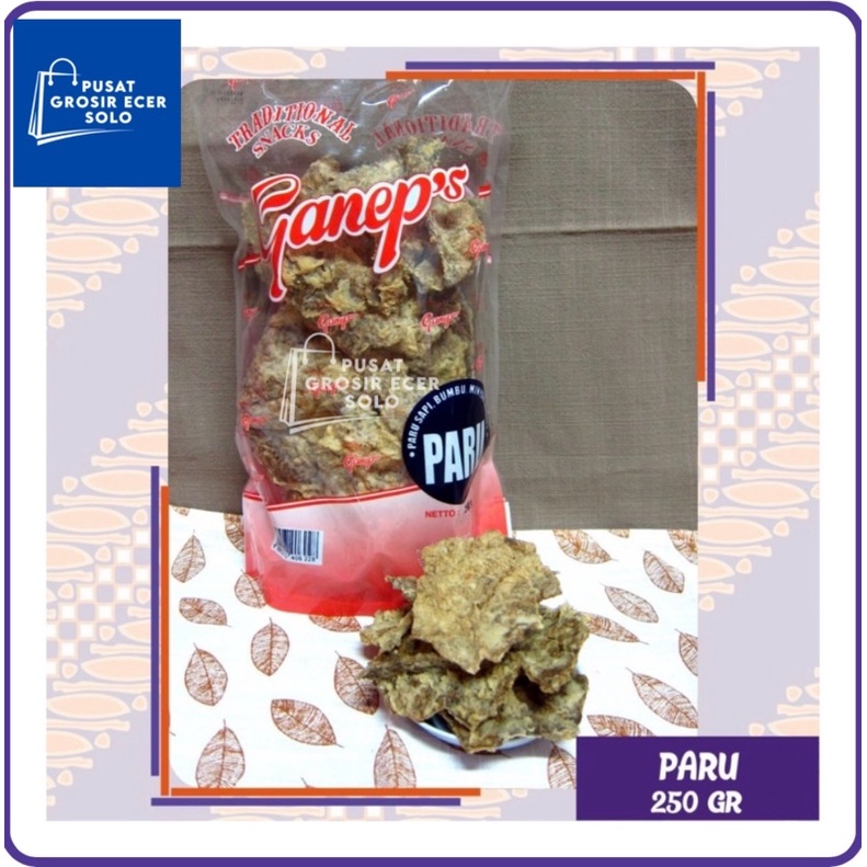 

Keripik Paru Ganep 250gram