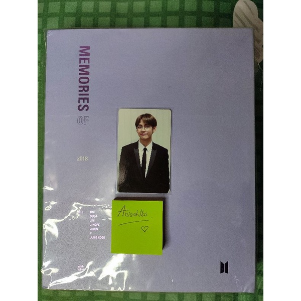 BTS MEMORIES 2018 2019 2020 DVD TAEHYUNG YOONGI PHOTOCARD