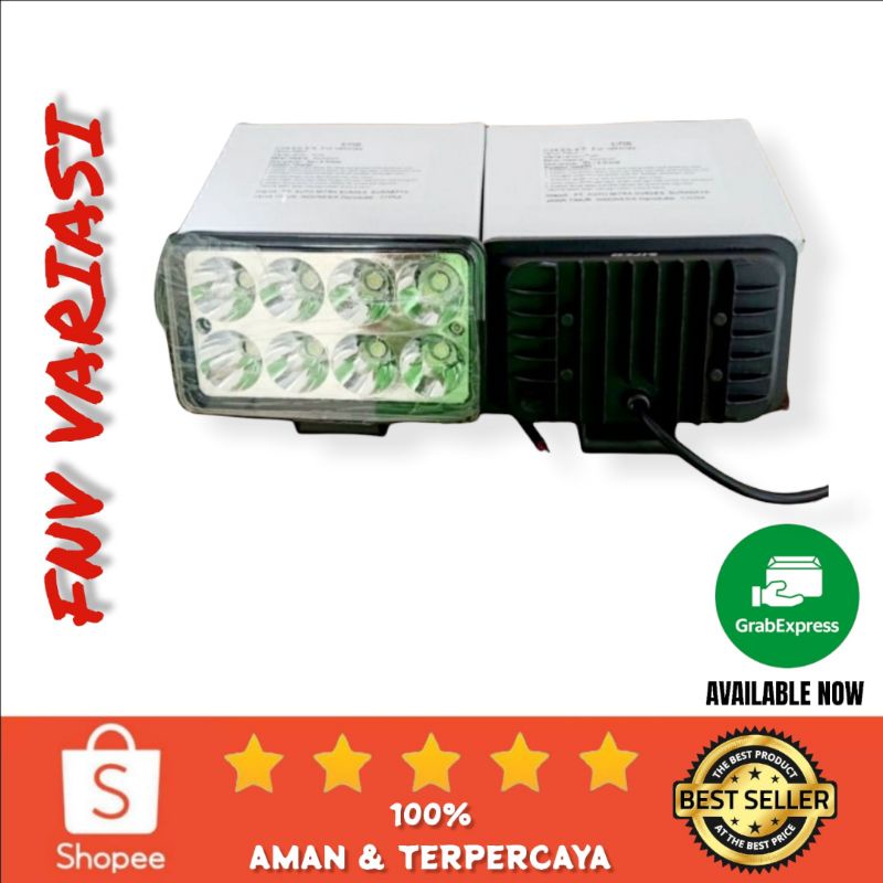 Foglamp Lampu Sorot 8 Led Kotak SIFCO
