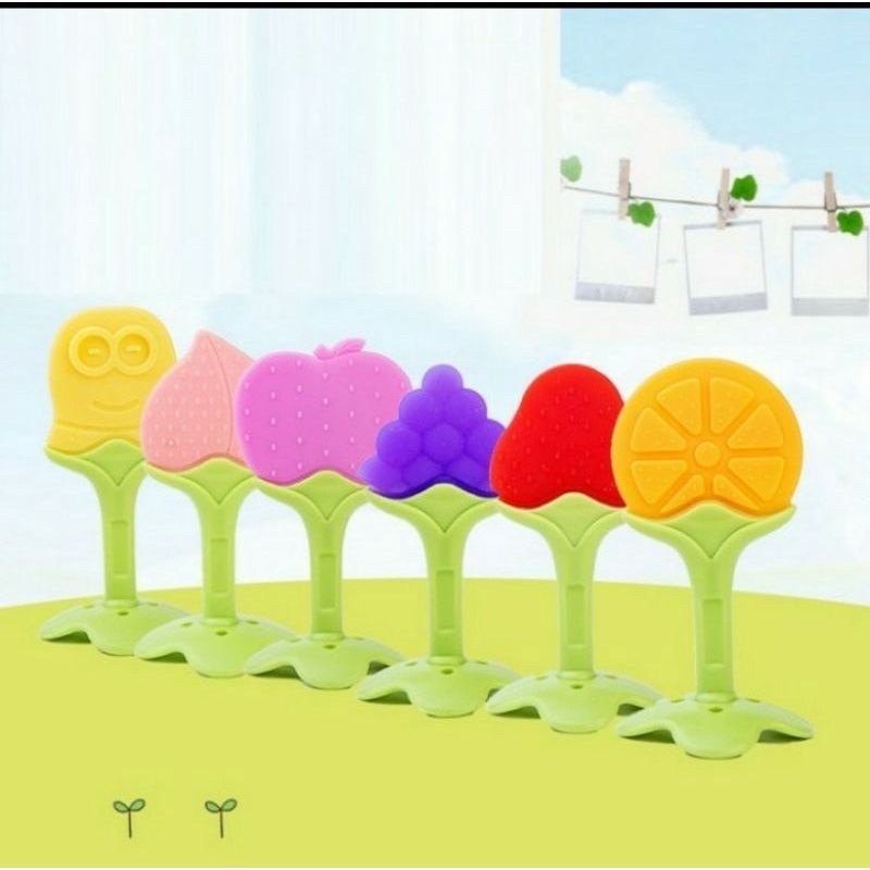 GIGITAN Bayi Silikon/ Baby Teether Silicone RANDOM