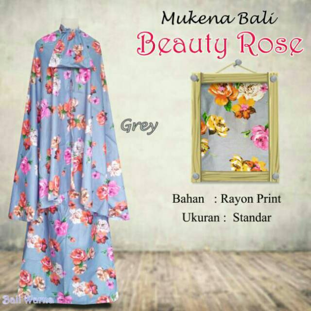 Mukena Bali Standar Hijab Casual