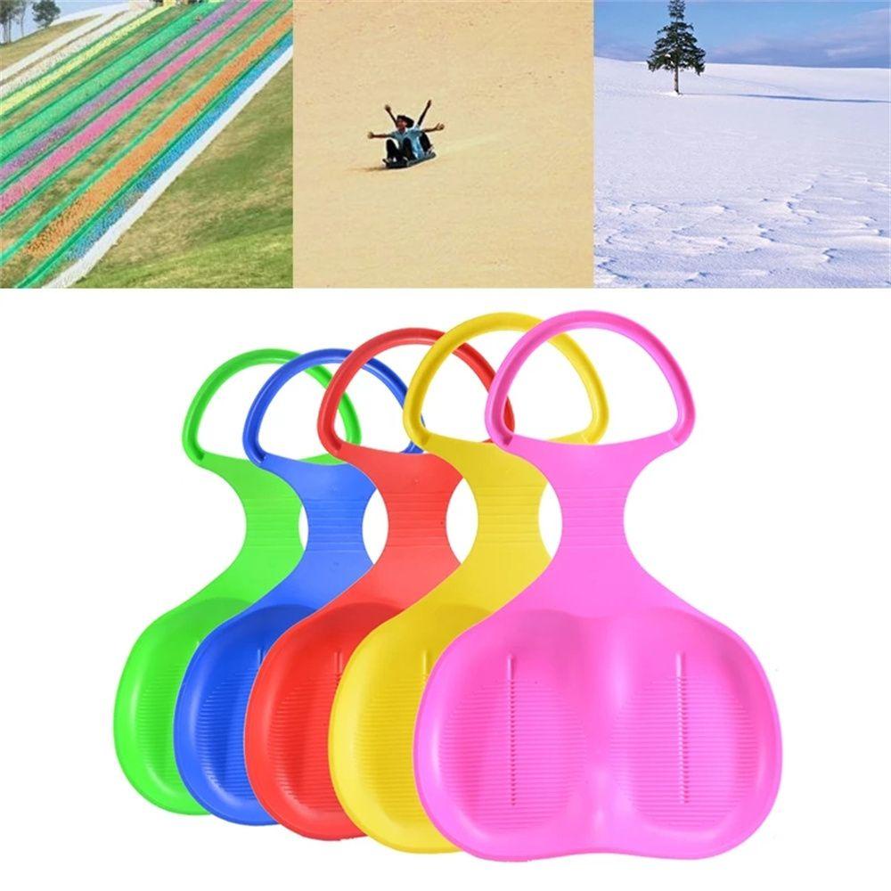 Lanfy Rumput Papan Sliding Portable Warna Random Anak Dewasa Olahraga Luar Ruangan Perlengkapan Ski Sandboard Outdoor Snowboard