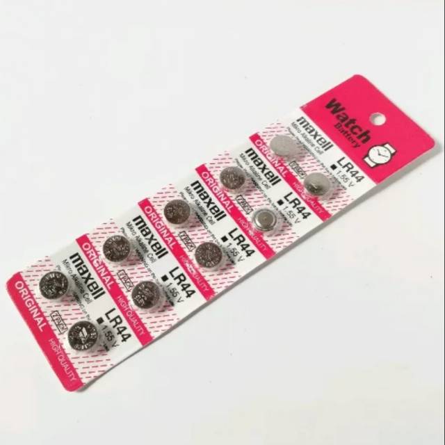 Baterry Maxell Lr44 Baterai Lr 44 Baterai Kancing Alat Bantu Dengar Kalkulator Baterai Jam Tangan Shopee Indonesia