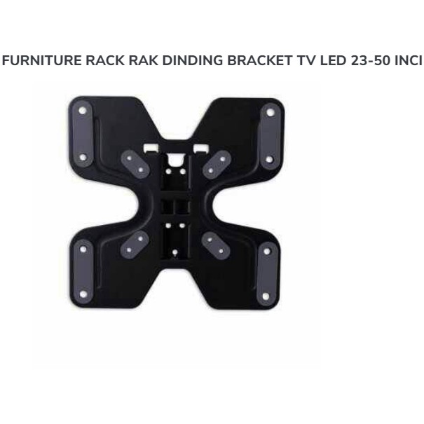 AKSESORIS FURNITURE RACK RAK DINDING BRACKET TV LED 23-50 INCI MURAH
