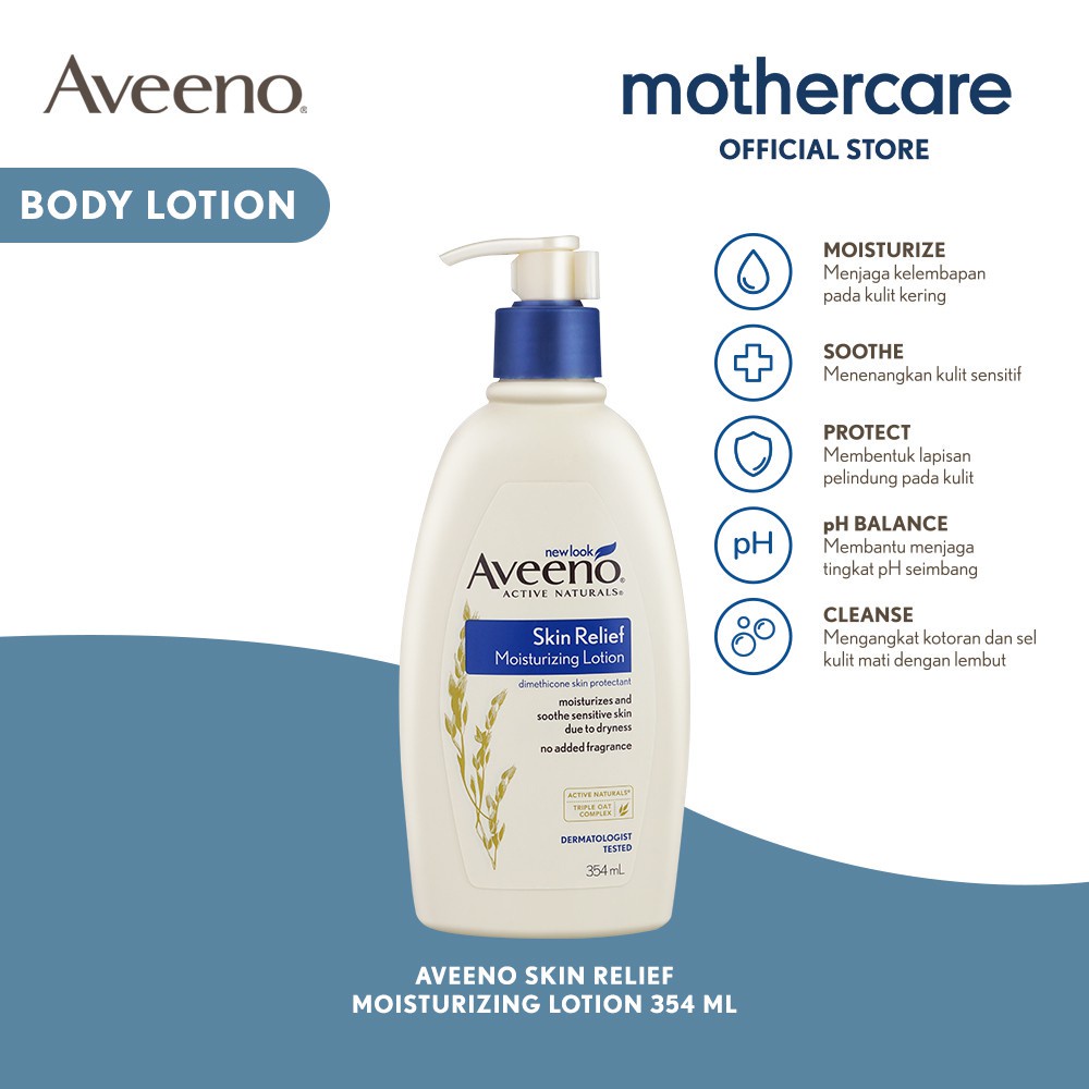 Aveeno Skin Relief Moisturizing Lotion 354ml / Hand Body Losion Pelembab