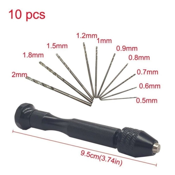 Bor Tangan Manual HSS Twist Drill