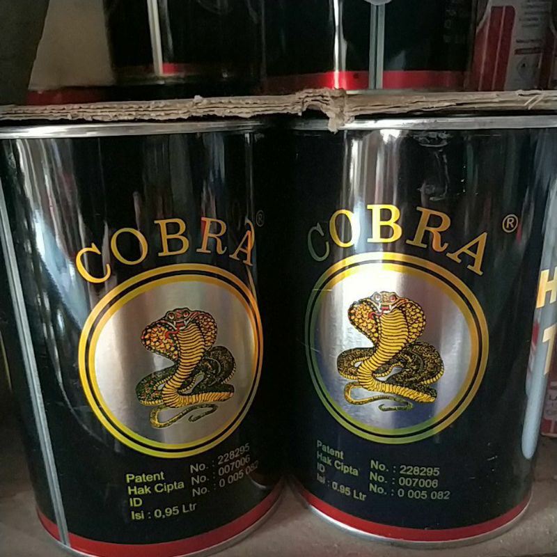 thinner tiner cobra hitam