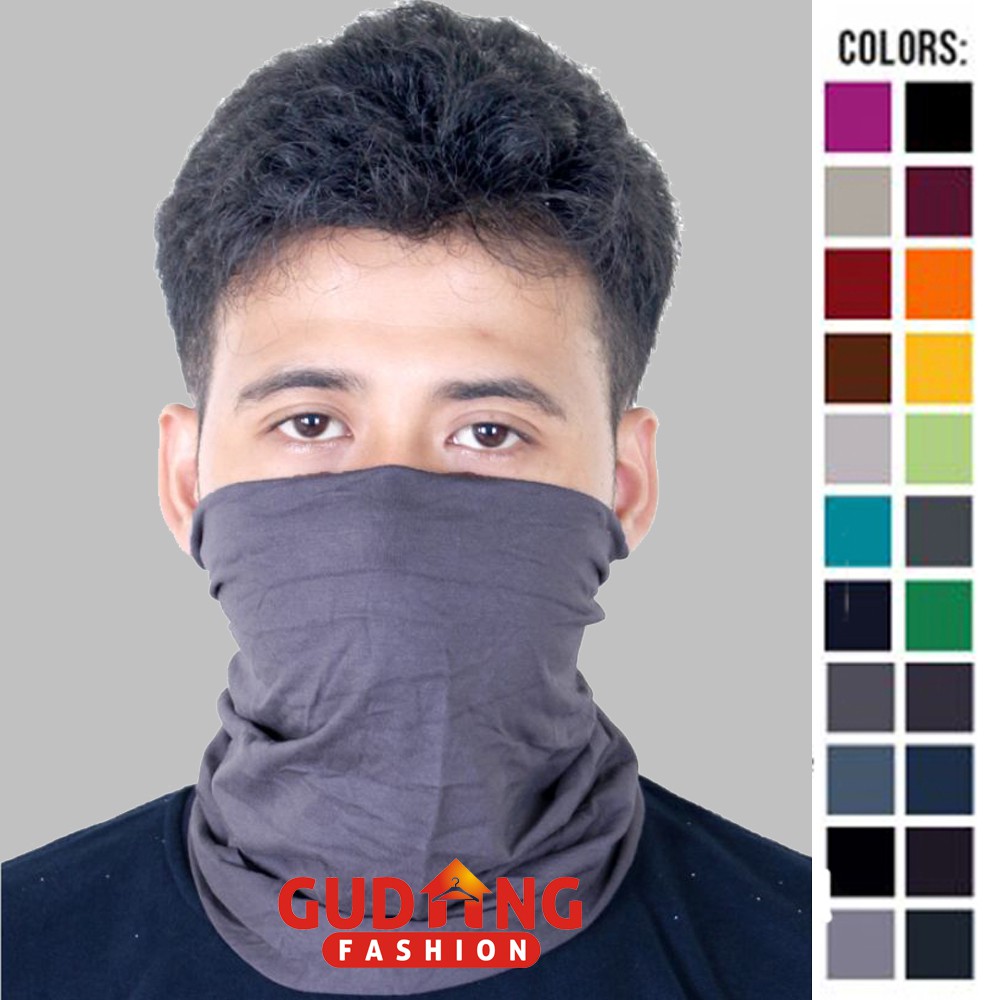 Masker Motor dan Masker Serbaguna Banyak Pilihan Warna - MTR (COMB)