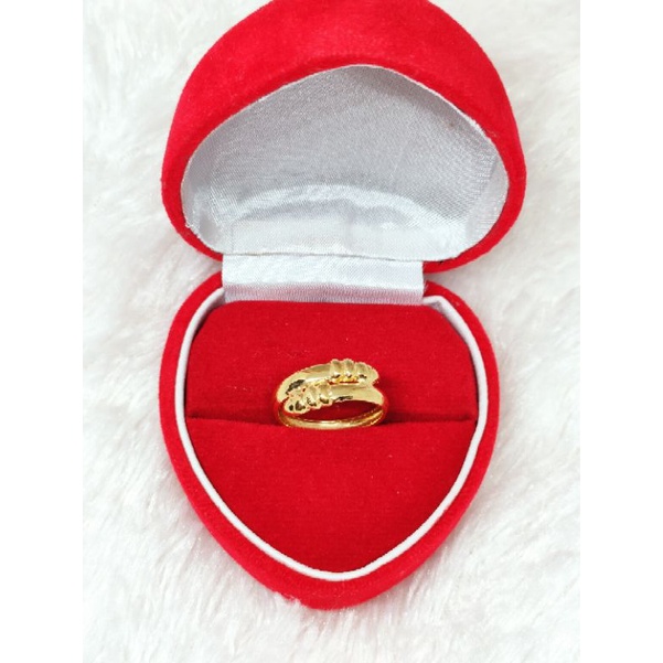 CINCIN LILIT ULAR PERAK 925 ASLI LAPIS MAS 24K MODEL SEPERTI EMAS ASLI