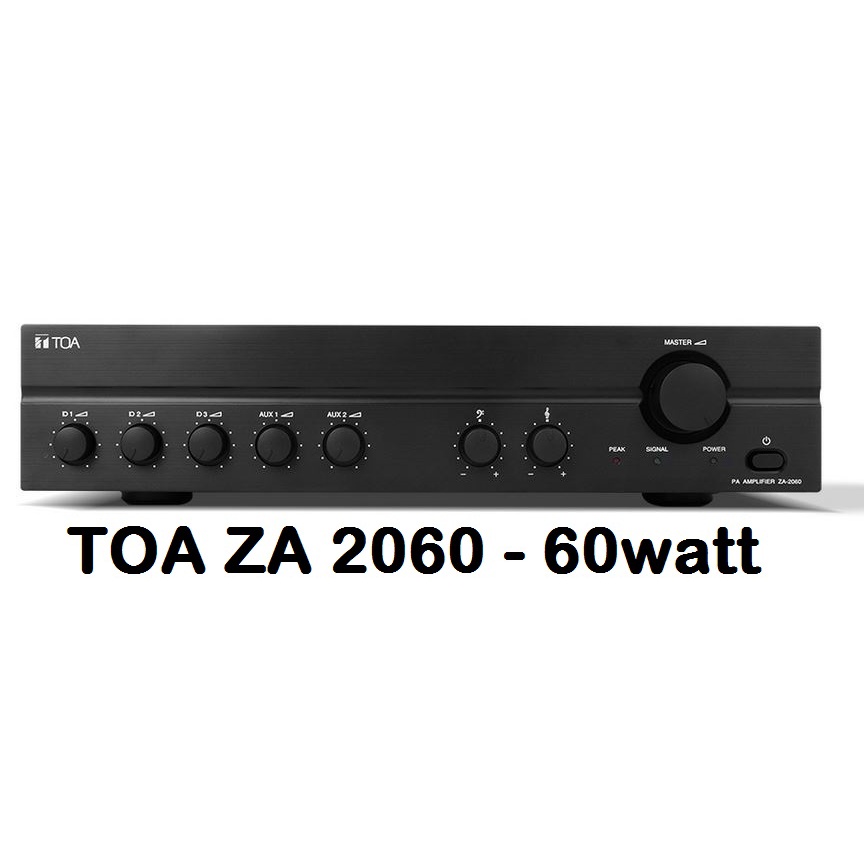 (NON COD) Ampli TOA ZA 2060 Amplifier masjid 60watt