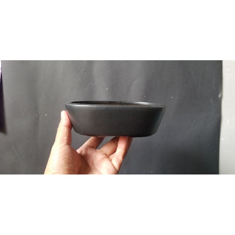 Pot keramik oval JP163