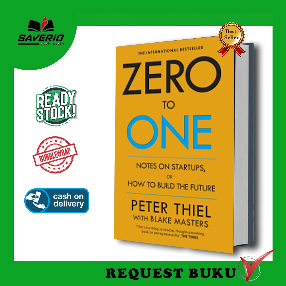 Jual Buku Zero To One By Peter Thiel | Shopee Indonesia