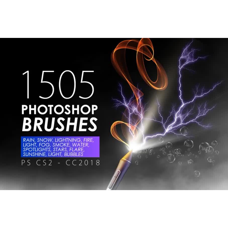 1505 Visual Effect Photoshop Brushes