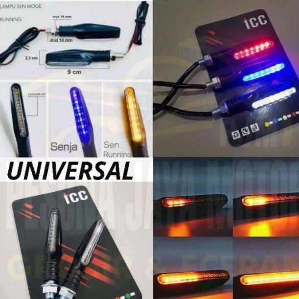 Sein Running Lampu Sen Running Led vario 125new/150 sen cbr 150 vixion new sein LIDI mini 1set(kiri kanan)  universal