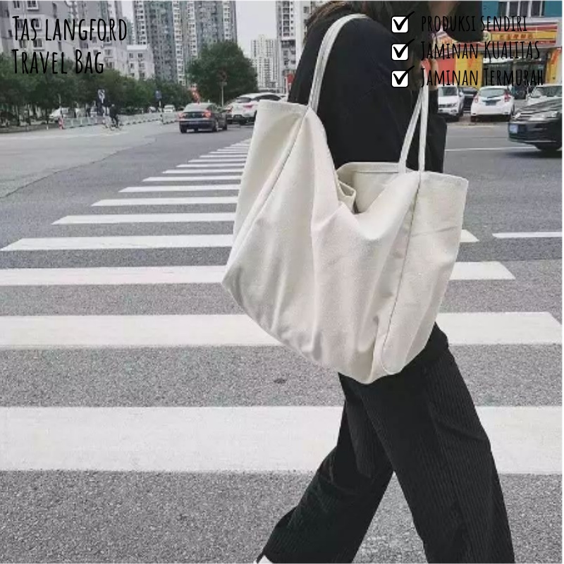 Tas Goodie Bag Sekolah Kuliah Kampus Remaja Model Korea Fashion Terbaru Termurah Kekinian Simple Outfit Elegan Premium Casual Import Lokal Original Bagus Kanvas Travel Perempuan Cewek Wanita