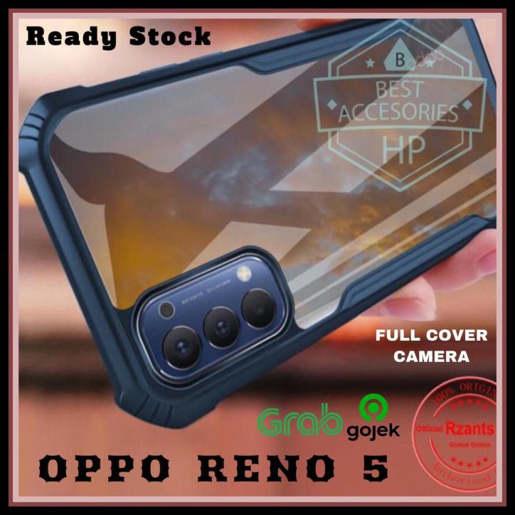 Oppo Reno 5 4G / Reno5 5G Xundd Rugged Hard Case Soft Bumper Clear Pc