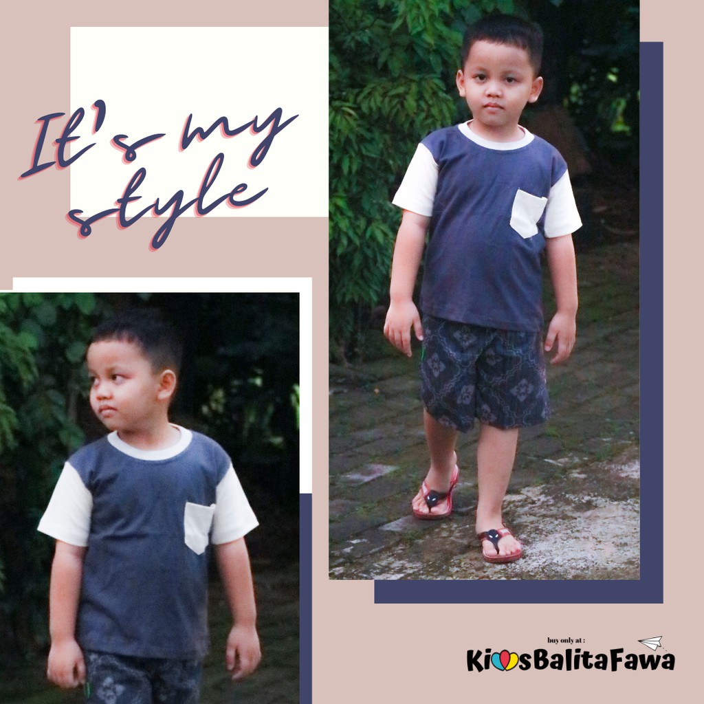 Kaos John Ethes uk 5-6 Tahun / Baju Polos Anak Laki-Laki SD Oblong Reglan Atasan Lengan Pendek