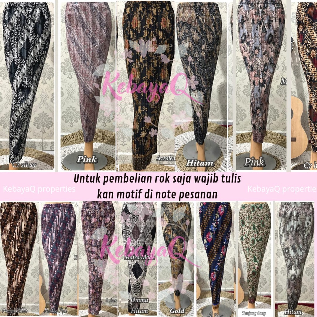 KQ> KEBAYA MODERN AUREL SELENDANG CERUTY-BAWAHAN KEBAYA SAJA