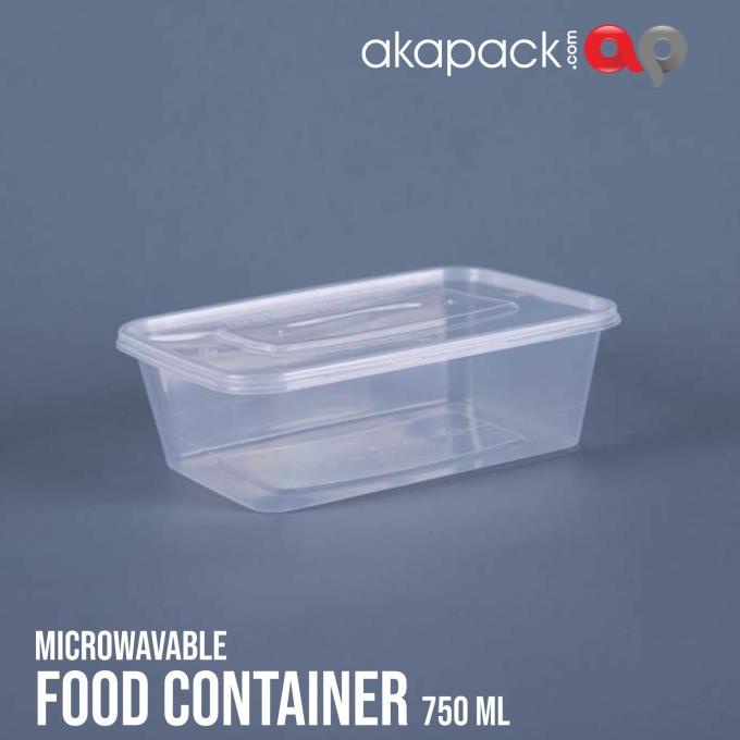 Silahkan Order] Food Container KIIP 750ML / wadah makanan kotak / thinwall KIIP