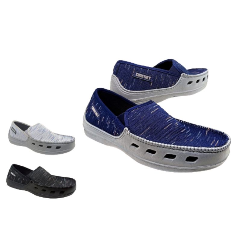 Sepatu Courtney Spider - Sepatu Slip On Phylon Pria