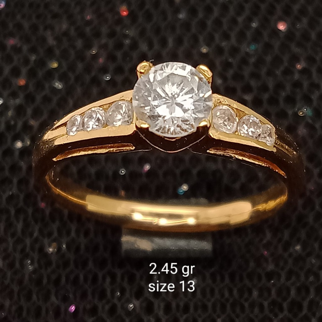 Cincin Emas 17K - 2.45 gr Kadar 750 - CBS200000024