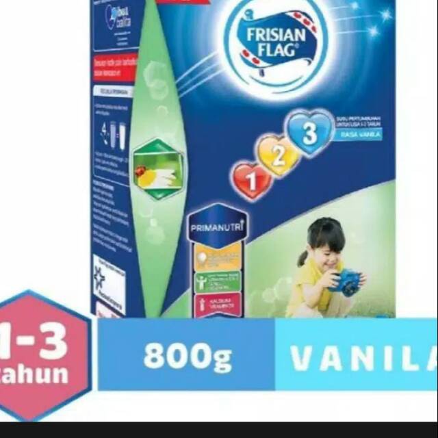 

Frisian Flag 123 Vanila 800g