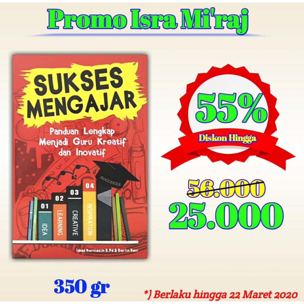 Sukses Mengajar - Promo Isra Miraj